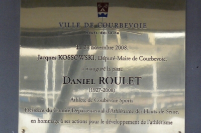 2011-04-08 Inauguration de la piste : Daniel ROULET